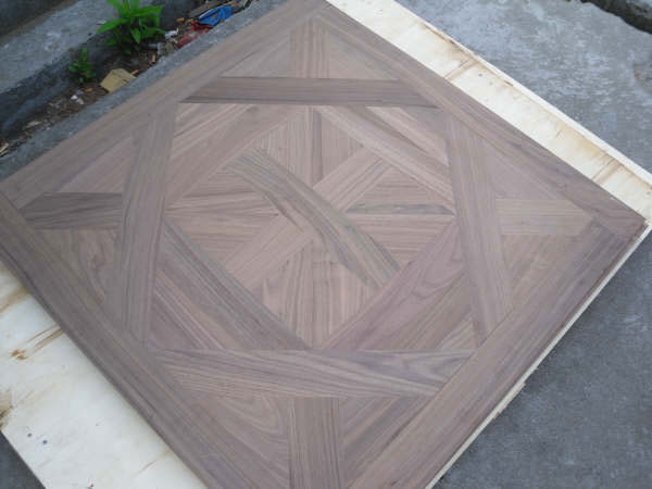 Solid Wood Walnut Parquet Flooring