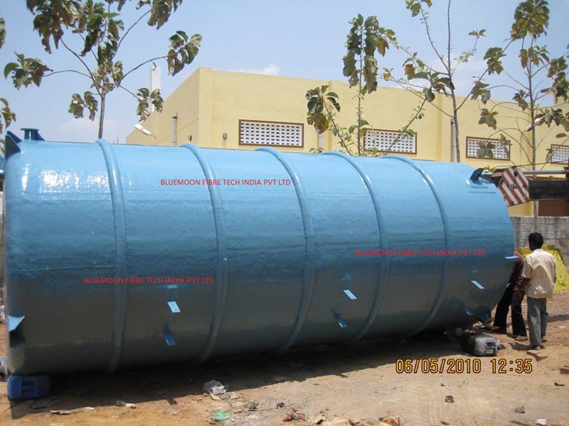 Bluemoon fibre Pvc Frp Storage Tank