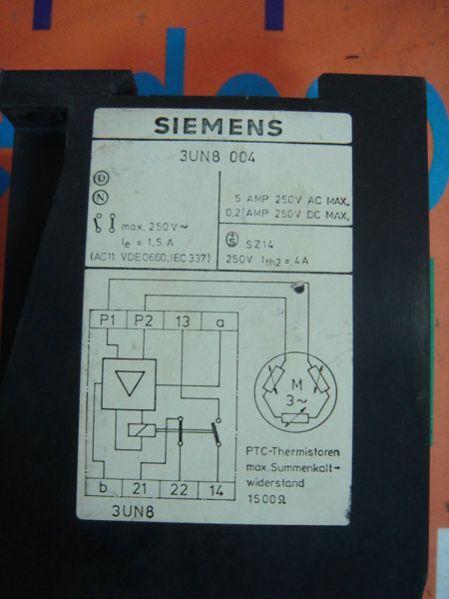 Siemens Control Relay