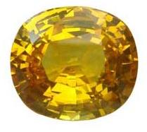 Yellow Sapphire Stone