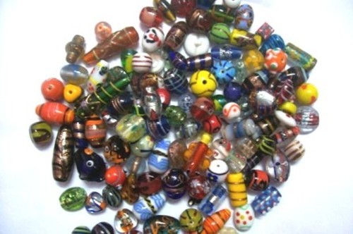 Handmade Mixed Fancy Glass Beads