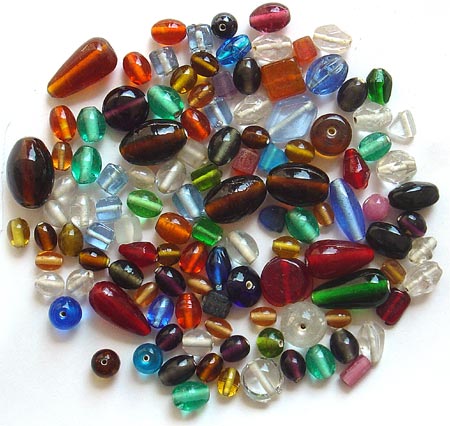 plain mixed bead