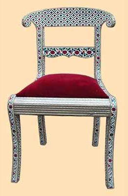 Meenakari chair