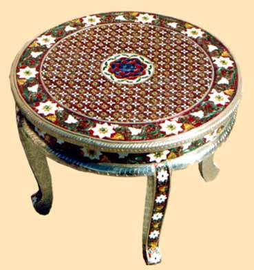 Meenakari Stool - 002