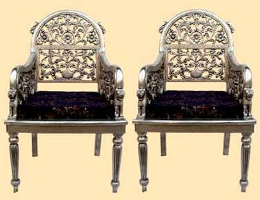 Silver Chairs- Sc - 001