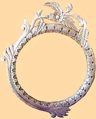 Silver Mirror Frame SMF - 002