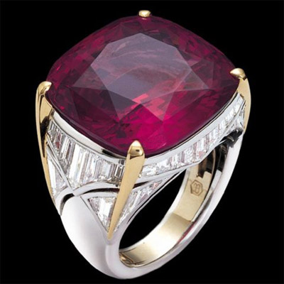 Diamond Ruby Gold Rings Dgr-015