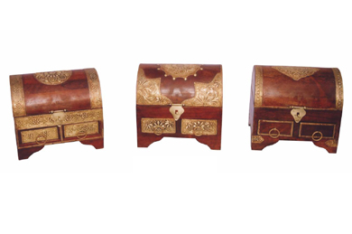Wooden Gujarati Jewellery Box