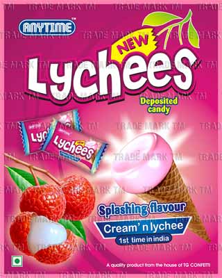 Lychees candy