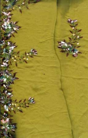 Embroidered Silk Fabric-01