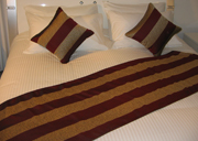 Bed Runners with Cushions
