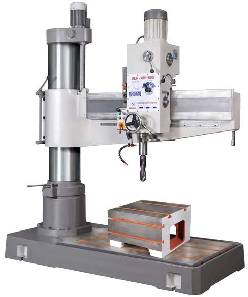 Heavy Duty All Geared Radial Drilling Machine (Model: SER-60/1700)