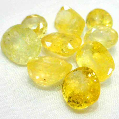 Yellow Sapphire Gemstone Beads