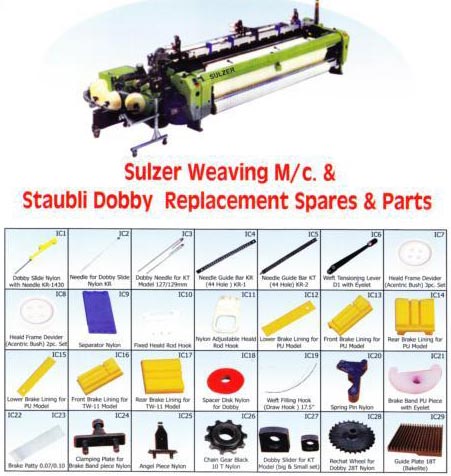 Textile Weaving Machine Spare Parts