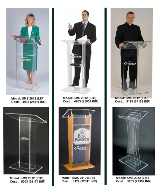 Acrylic Lecterns