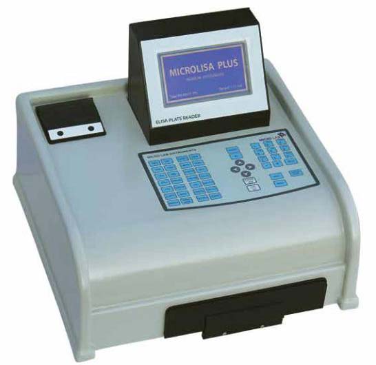 Elisa Plate Reader, for Veterinary Purpose, Hospital, Path Lab, Clinical, Color : White, Grey