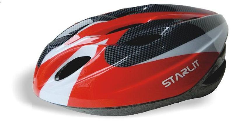Starlit Sportz Red Helmet