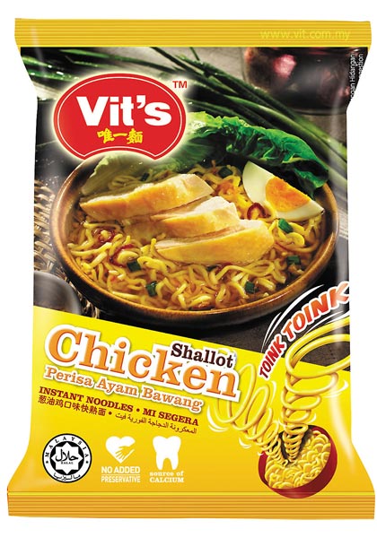 Vit's Shallot Chicken Instant Noodles