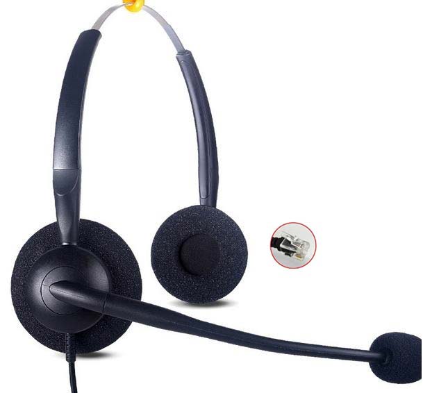 CLEARTONE IP phone headset, Color : Powder Black