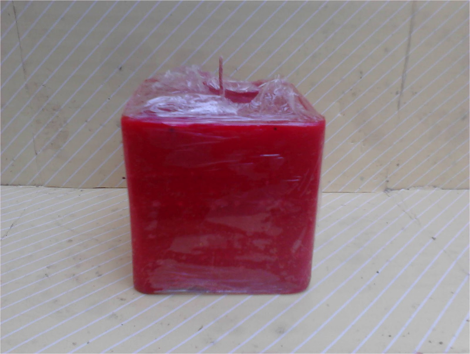 Swarajshop Red Square Candles