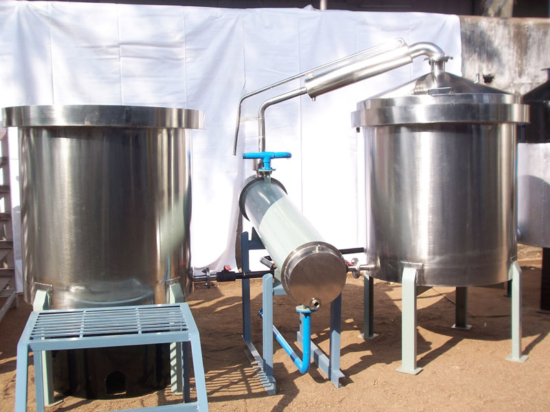 200 Kg Distillation Plant Manufacturer in Hyderabad Telangana India by