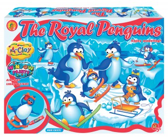 The Royal Penguins clay