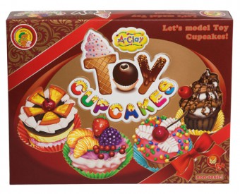 Toy Cupcakes clay