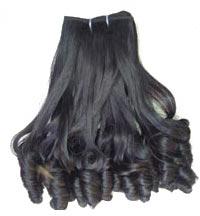 Machine Weft Curly Hair Extension