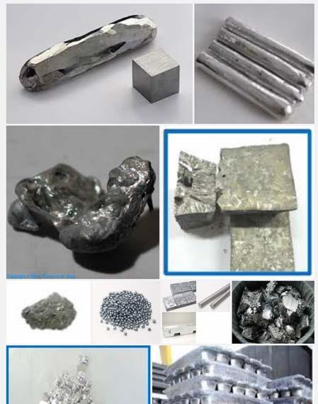 Chromium, Cadmium, Zirconium, Copper, Aluminium Bronze, All