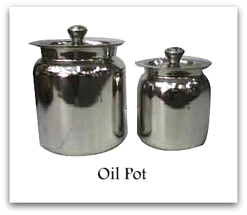 Stainless Steel Oil Pot