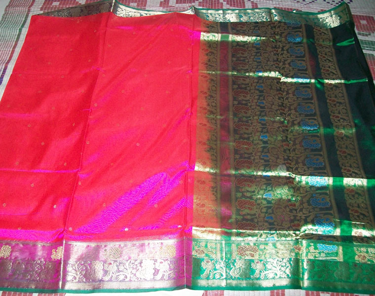 Semi Paithani Silk Saree