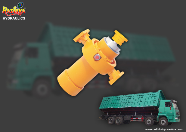 Hydraulic Cylinder For Side Dumping Trailer