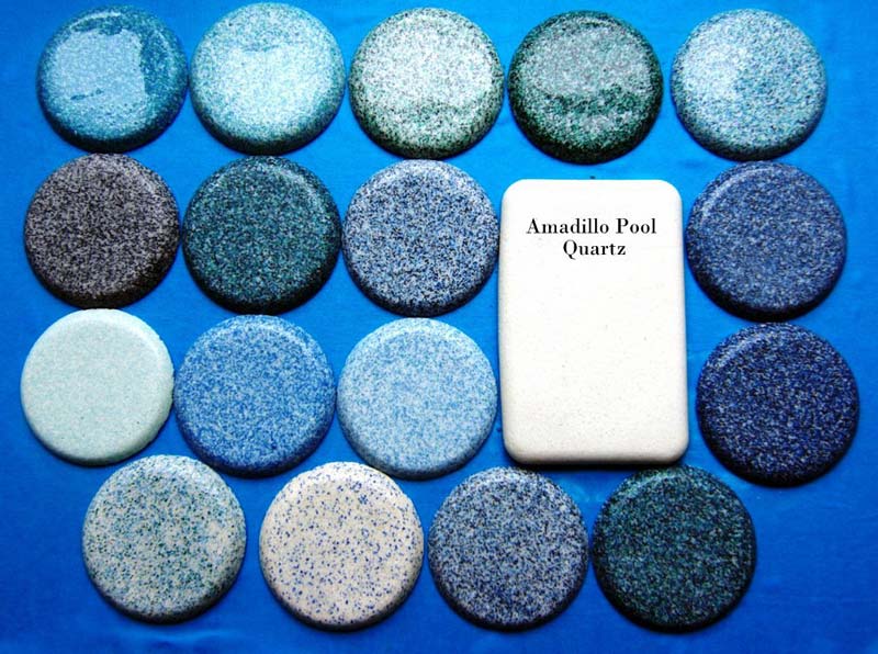 photo of pool plaster colors