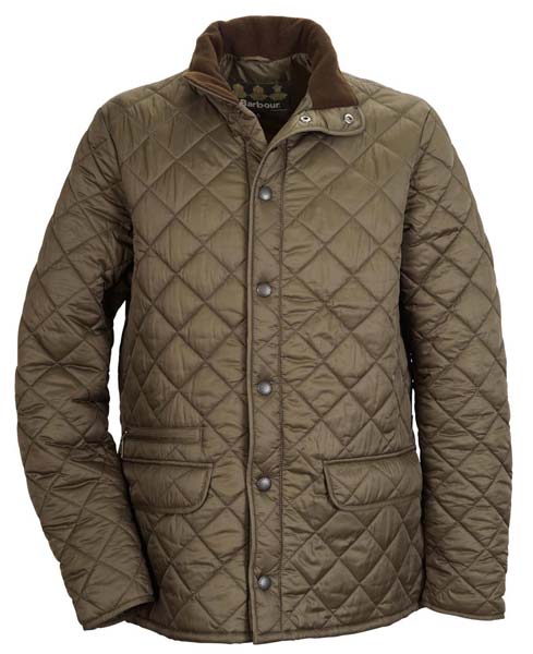 Mens Quilted Jacke