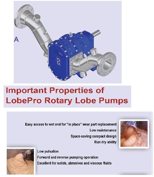 Positive Displacement Rotary Lobe Pump