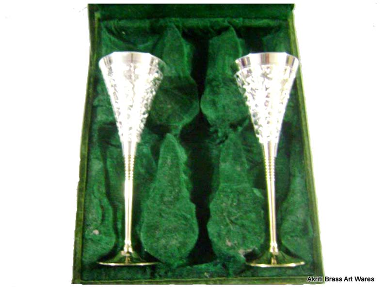 Brass Wine Glasses