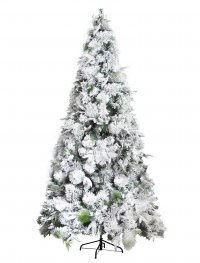 Artificial Snow Pine Christmas Trees
