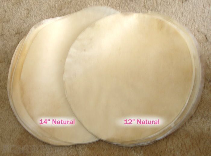 Suppliers of Vellum Drum Head from Sialkot, Pakistan by Round Stone