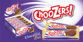 Choozers Chocolate Bars