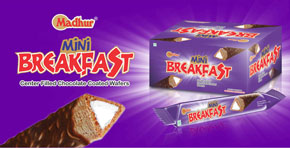 Mini Breakfast Chocolate Bars, Packaging Type : Paper Box, Plastic Wrapper