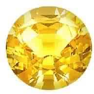 Yellow Sapphire Cut Stone