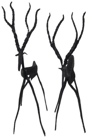 Deer Wrought Iron Handicraft
