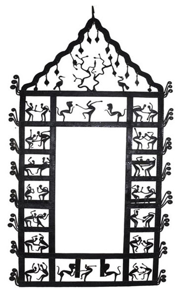 Temple Mirror Frame