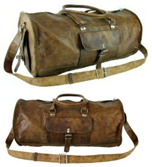 Leather Vintage Duffle Bags Manufacturer & Manufacturer from Kanpur, India | ID - 1332138