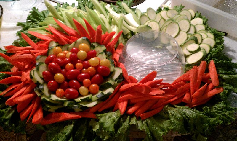 vegetable trays