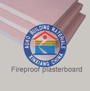 Paper Faced Fire Resistant Drywall