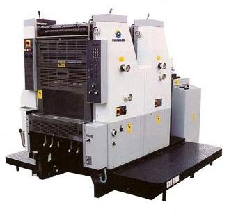 Two Color Offset Printing Press Machine