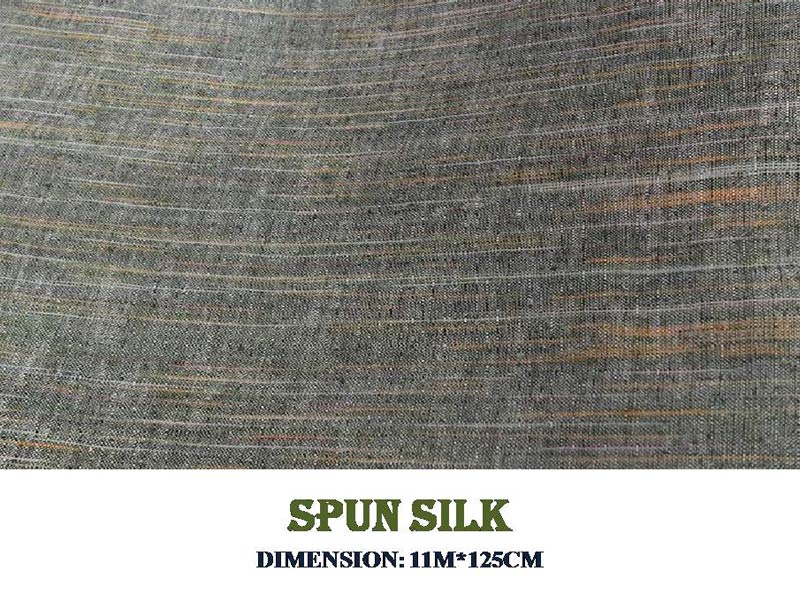 Handloom Fabric - Spun Silk Jhorna