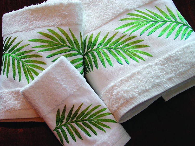 Bath Green Towel