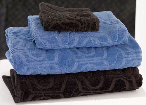 Self Texture Cotton Bath Towel